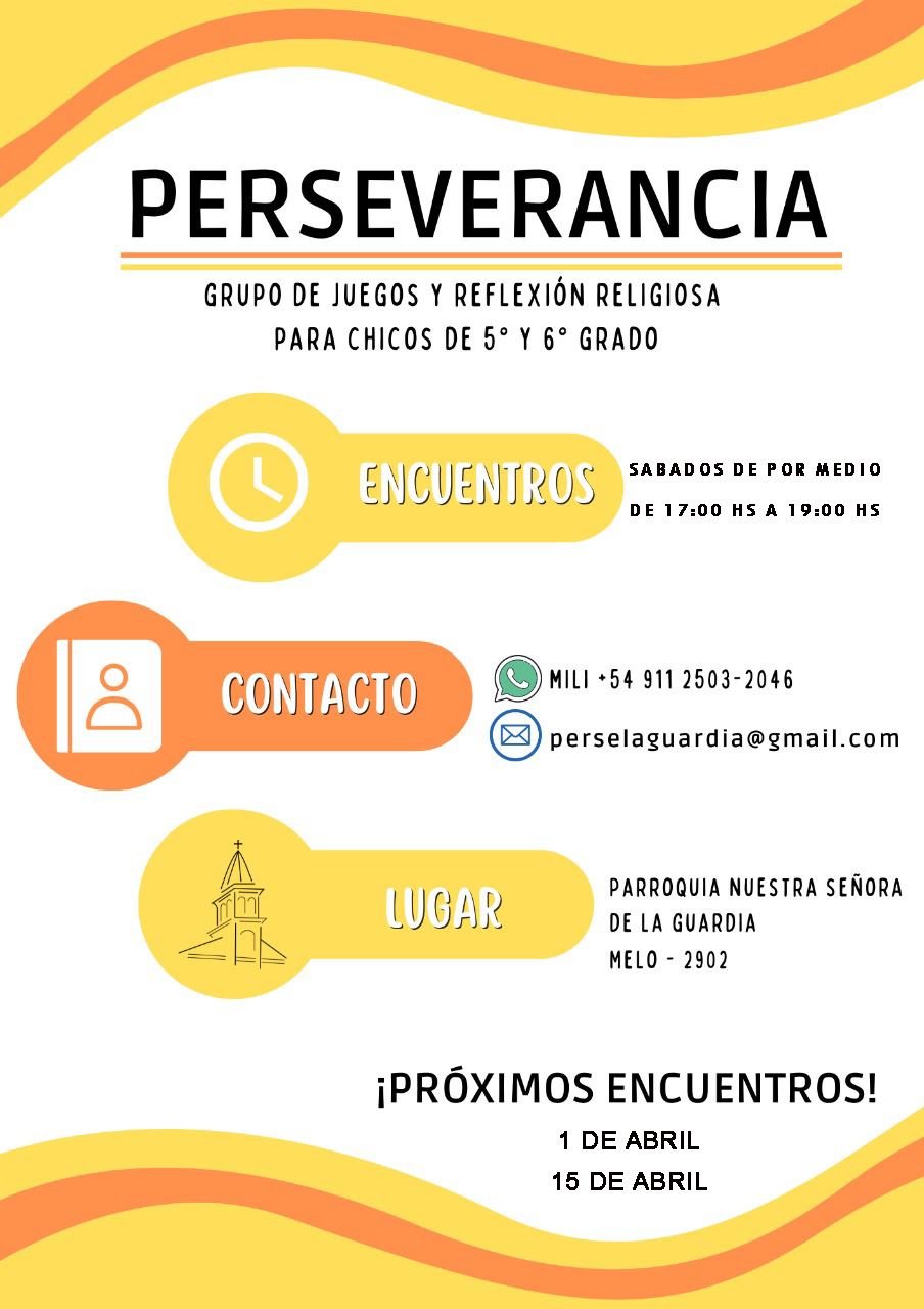 Vuelve perseverancia